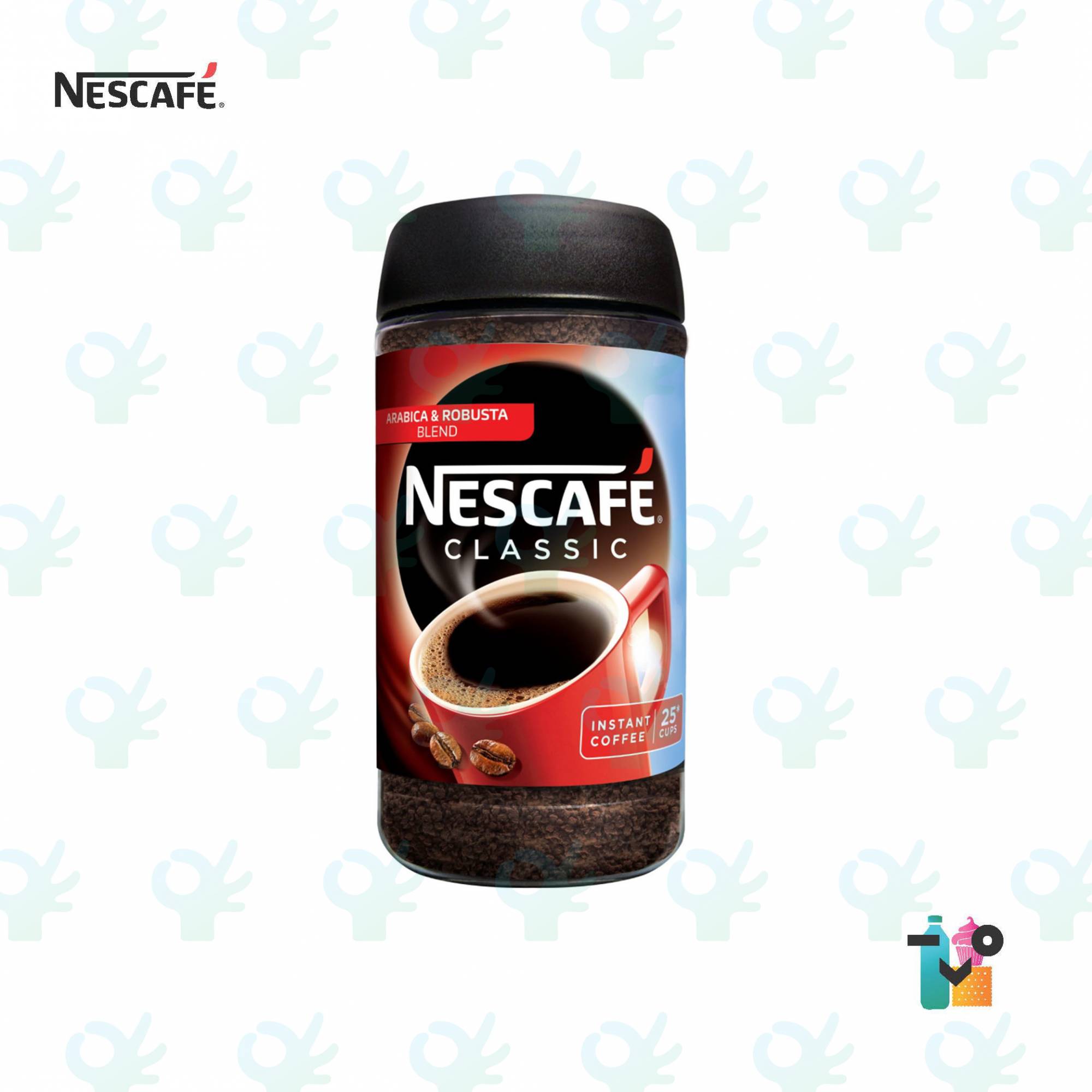Ofiskita Nescafe Classic Arabica & Robusta Blend Instant Coffee 100G
